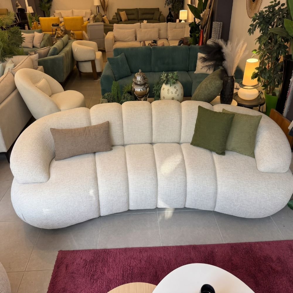 ספה דגם LUXURY מתצוגה (מחיר חיסול)